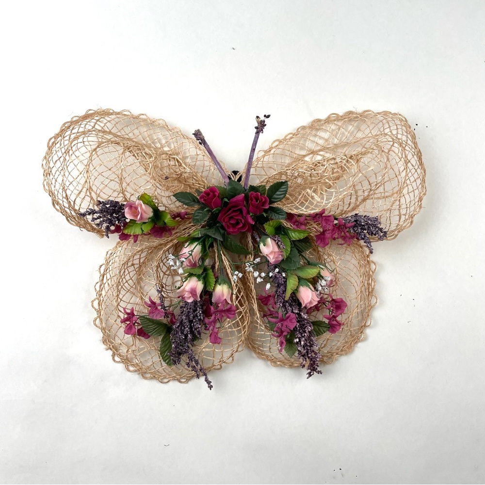 Floral Butterfly Wall Decor